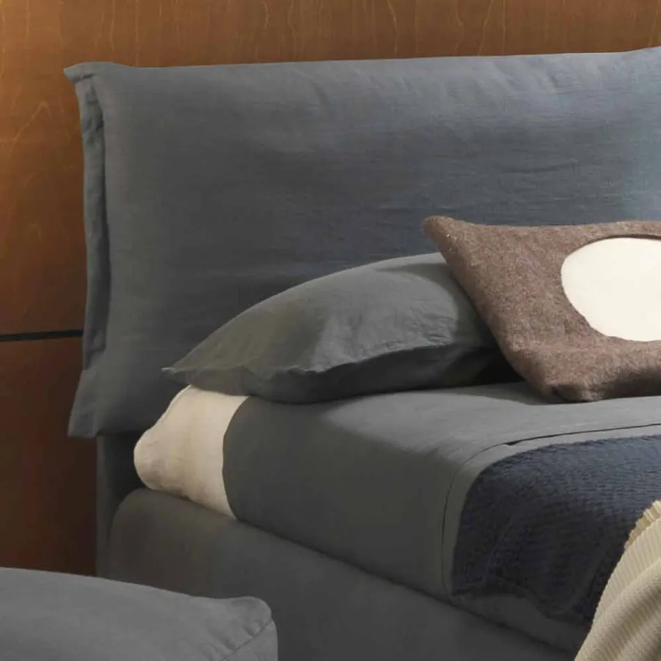 Shtrati dyshe pa kuti, dizajni bashkëkohor, Iorca nga Bolzan Viadurini