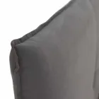 Shtrat dopio me mbulesë të lëvizshme me këmbë druri të prodhuara në Itali - Tampa Viadurini