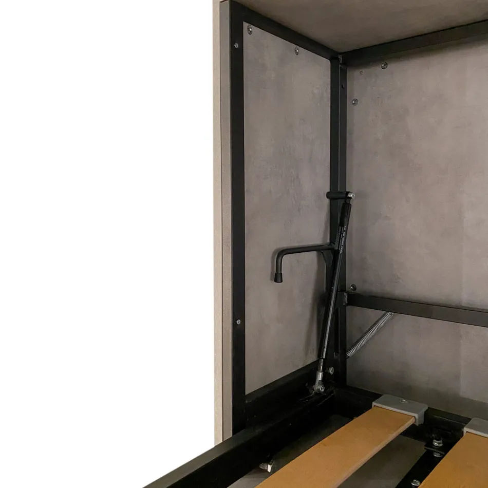 Krevat Tek Horizontal i Palosshëm Prodhuar në Itali - Bashkëpunim Viadurini