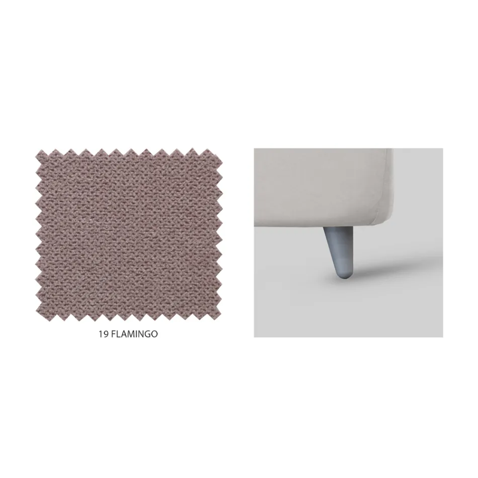 Krevat Tek me Magazinim Fakultativ Prodhuar në Itali - Ciccio Viadurini