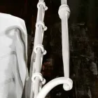 shtrat i vetëm në hekur të farkëtuar Amanda i punuar në Itali Viadurini