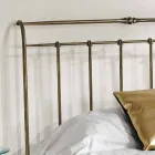 Madhësia e mbretëreshës së shtratit hekuri i punuar i plotë Kelly bërë në Itali Viadurini