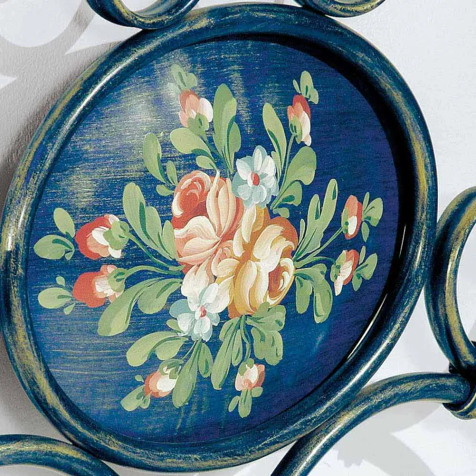 Madhësia e mbretëreshës së shtratit hekuri i punuar i grimcuar Gloria Design Viadurini