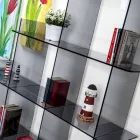 Libri i murit të tymit Sfera3 L180 x H180 x P30 cm, prodhuar në Itali Viadurini