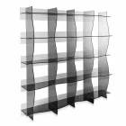 Muri i gdhendur bashkëkohor / rafti bashkëkohore Pam fumé, e bërë në Itali Viadurini