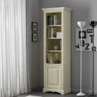 Raft librash me 4 ndarje dhe 1 derë prej druri Prodhuar në Itali - Lofn Viadurini