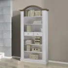 Raft librash me 6 ndarje të hapura dhe 2 sirtarë Prodhuar në Itali - Flora Viadurini