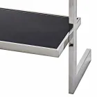 Raft dhe raft librash çeliku në dizajn 60x180x44cm Tafre Viadurini