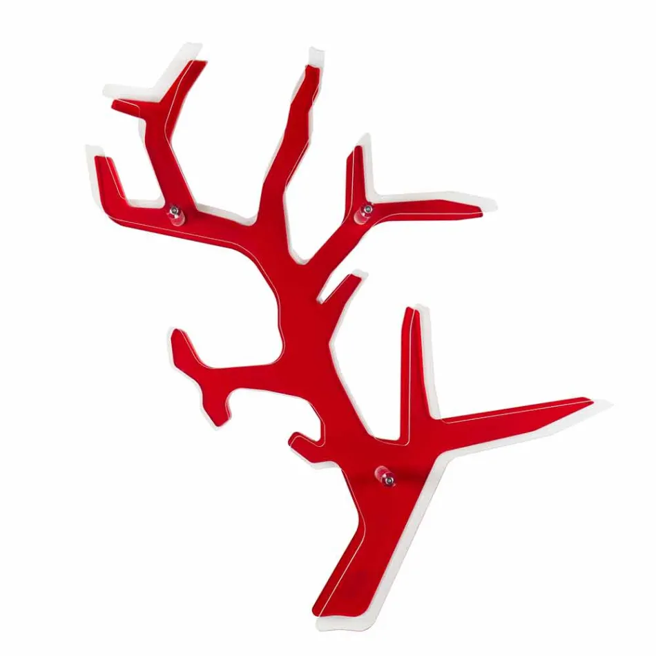 Vizatim bashkëkohor i dizajnit të kuq për Carol, bërë në Itali Viadurini