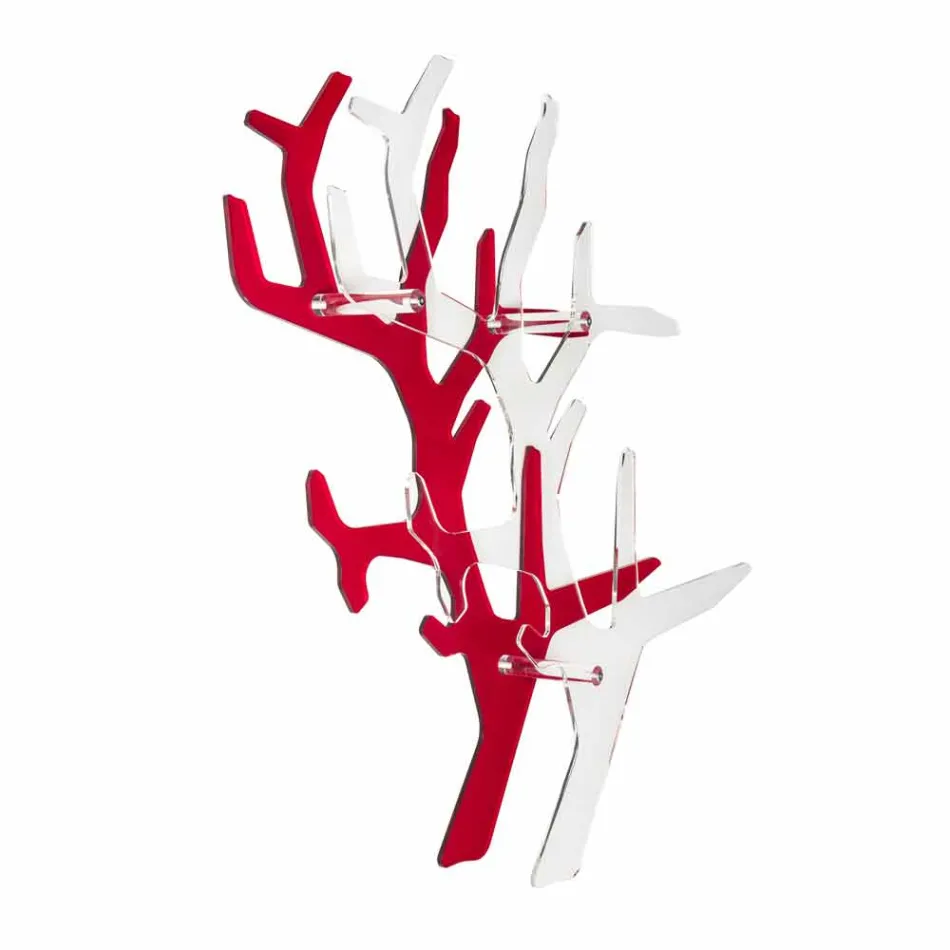 Vizatim bashkëkohor i dizajnit të kuq për Carol, bërë në Itali Viadurini