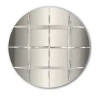 Raft librash muri të rrumbullakëta në pleksiglas ari ose argjendi Prodhuar në Itali - Lizzy Viadurini