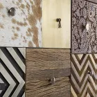 Raft librash të dhomës së ndenjes në dru mango dhe dyer të ricikluara Homemotion - Auriel Viadurini