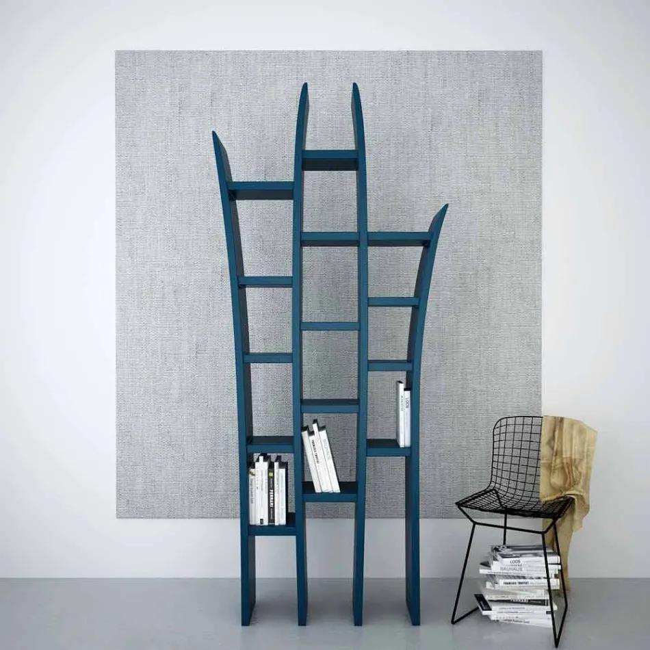 biblioteka dysheme model modern Herba Made in Italy Viadurini