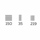 Dizenjoni raft librash për dysheme me dru me maja gresi të prodhuara në Itali - Aspide Viadurini