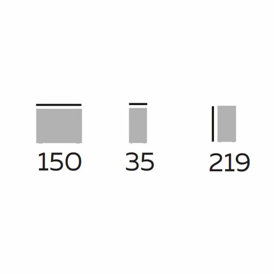 Dizenjoni raft librash për dysheme me dru me maja gresi të prodhuara në Itali - Aspide Viadurini