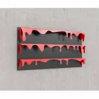 Libraria moderne e murit Kolata 130x70 (3 rafte) Mabele Viadurini