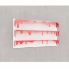 Libraria moderne e murit Kolata 130x70 (3 rafte) Mabele Viadurini