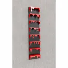 Raft i rreshtave të kolonave të dizajnit Kolata 50x127 (8 rafte) Mabele Viadurini