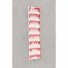 Raft i rreshtave të kolonave të dizajnit Kolata 50x127 (8 rafte) Mabele Viadurini