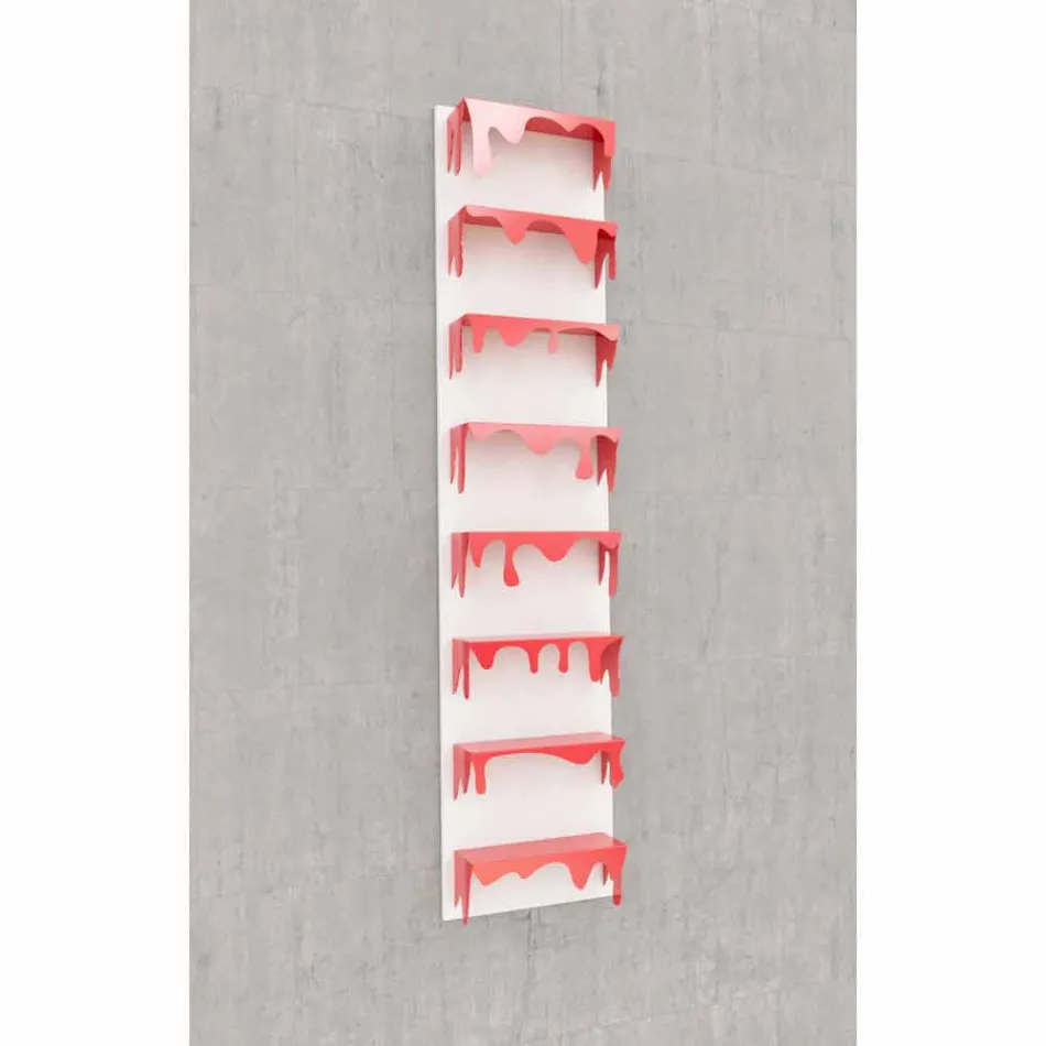 Raft i rreshtave të kolonave të dizajnit Kolata 50x127 (8 rafte) Mabele Viadurini