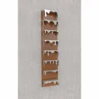 Raft i rreshtave të kolonave të dizajnit Kolata 50x127 (8 rafte) Mabele Viadurini