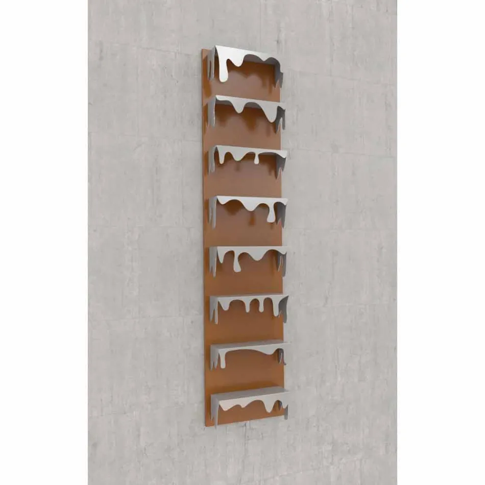 Raft i rreshtave të kolonave të dizajnit Kolata 50x127 (8 rafte) Mabele Viadurini