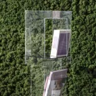 Raft librash në këmbë në kristal akrilik transparent ose të tymosur - Icaria Viadurini