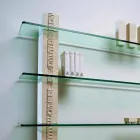 Biblioteka modele galene dhe kristal me dizajn modern Viadurini