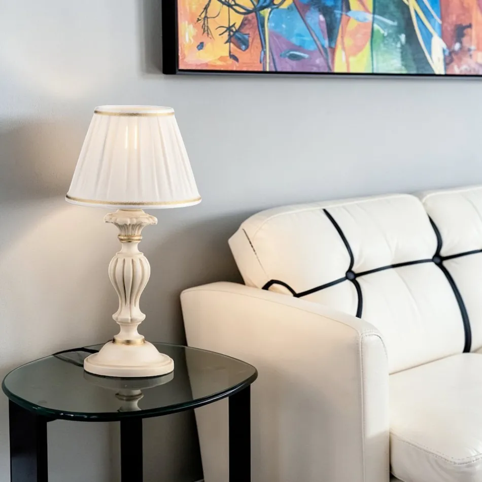 Llambë Druri me Abazhur të Prodhuar në Itali në 2 Madhësi të Ndryshme - Firence Viadurini