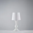 Llambë Druri me Abazhur të Prodhuar në Itali për Dekorim të Brendshëm - Siena Viadurini