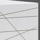 Bufe me 3 Dyer në Aglomerat Druri të Lyer - Ariete Viadurini