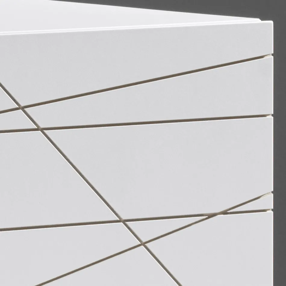 Bufe me 3 Dyer në Aglomerat Druri të Lyer - Ariete Viadurini