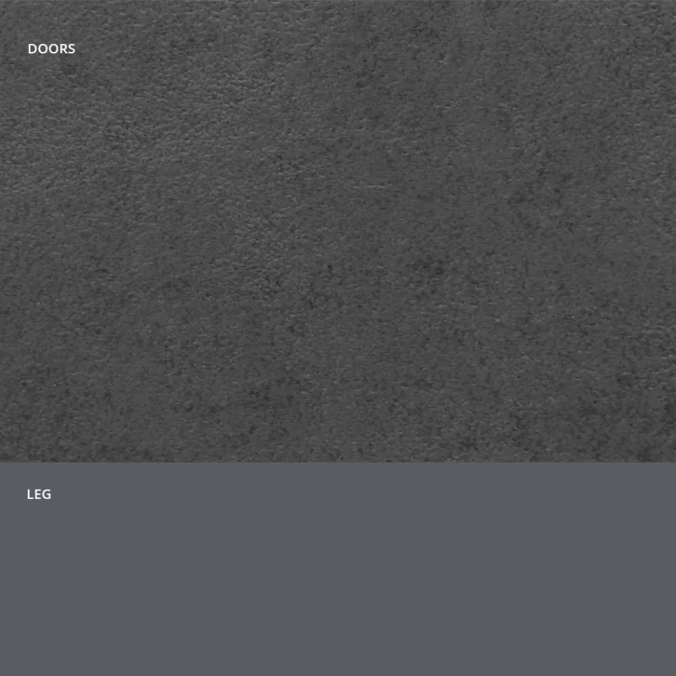 Bufe me Dyer Laminate HPL Efekt Guri Prodhuar në Itali - Fiorenza Viadurini