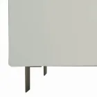 Tabela bufe me trup dhe dyer në bazë Mdf 4-këmbë Prodhuar në Itali - Koral Viadurini