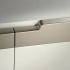 Tabela bufe me trup dhe dyer në bazë Mdf 4-këmbë Prodhuar në Itali - Koral Viadurini