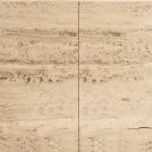 Kompleksi i dhomës së ndenjes me 2 dyer me finiture mermeri travertin Prodhuar në Itali - Jon Viadurini