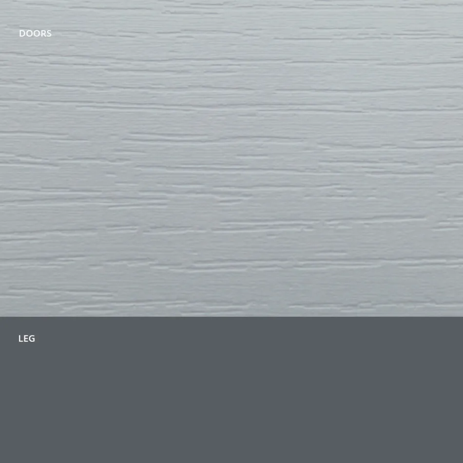 Bofoni i dhomës së ndenjes në dru mat dhe laminat HPL Prodhuar në Itali - Fiorenza Viadurini