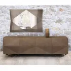 Panel prej druri 2 ose 4 dyer me rafte kristali të prodhuara në Itali - Gardena Viadurini