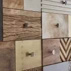 Tabela në Mango Wood me 2 dyer 4 sirtarë Homemotion në stil etnik - Auriel Viadurini