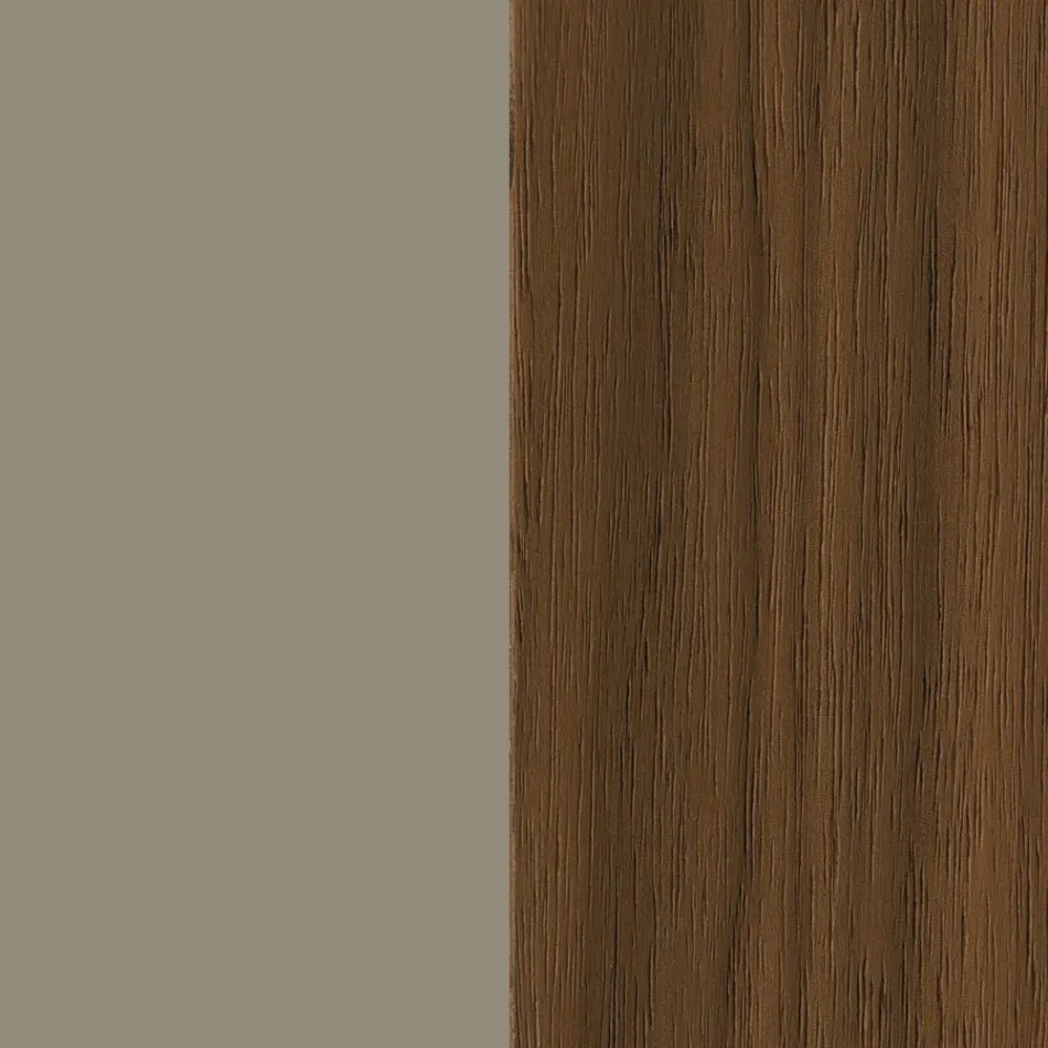 Tabela në dru të lakuar me 2 dyer 3 sirtarë Dizajn italian lakor - Celio Viadurini