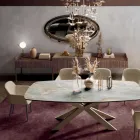 Tabela në blloqe bredhi me rimeso arrre Canaletto - Salerno Viadurini