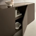 Bufe e Qëndrueshme në Dysheme në Melaminë me Prerje Diagonale Prodhuar në Itali - Seta Viadurini