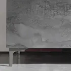 Sideboard moderne me tre dyer në bronz ose melamine gri të bëra në Itali - Clemente Viadurini