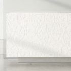 Bofoni i dhomës së ndenjes në Mdf me llak të bardhë me reliev Prodhuar në Itali - Acqua Viadurini