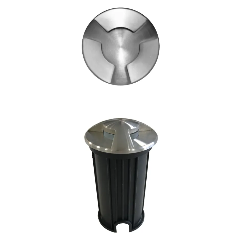 Marker Led për Jashtë me 2W çelik inox 4 copë - Elisir Viadurini