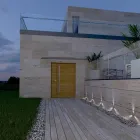 Marker Led për Jashtë me 2W çelik inox 4 copë - Elisir Viadurini