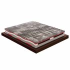 Memory Xform dyshek dyshe 25 cm i lartë Made in Italy - Qymyr druri Viadurini