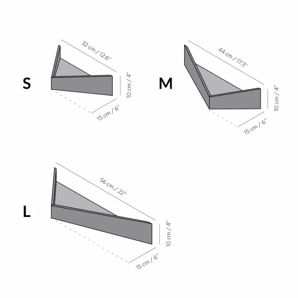 Dizajnoni raftin e murit në kompensatë dhe metal me raft pallto - Berema Viadurini