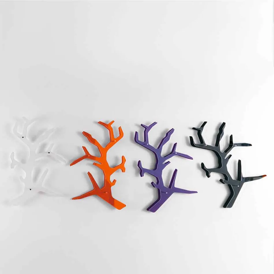 Raft muri pleksiglas me grepa pallto prodhuar në Itali - Neon Viadurini