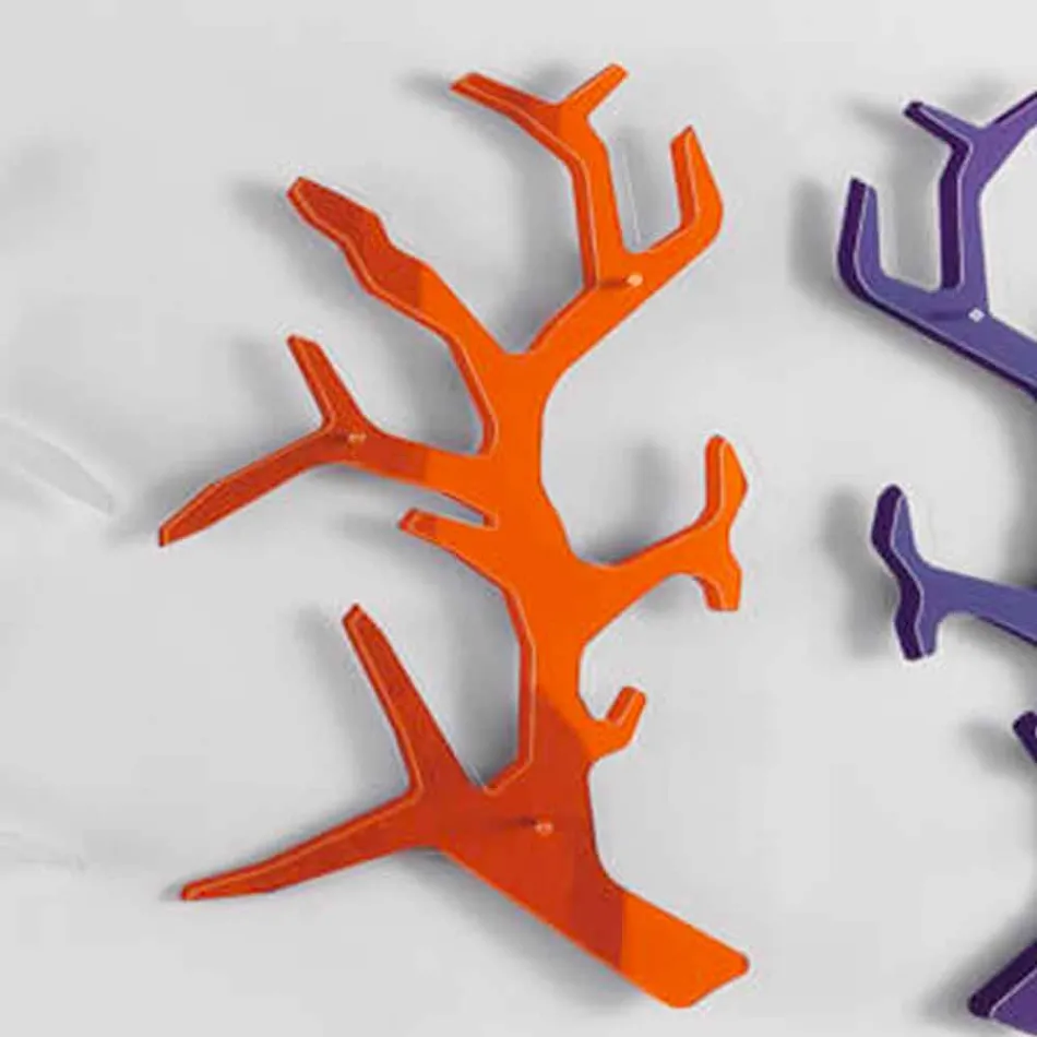 Raft muri pleksiglas me grepa pallto prodhuar në Itali - Neon Viadurini